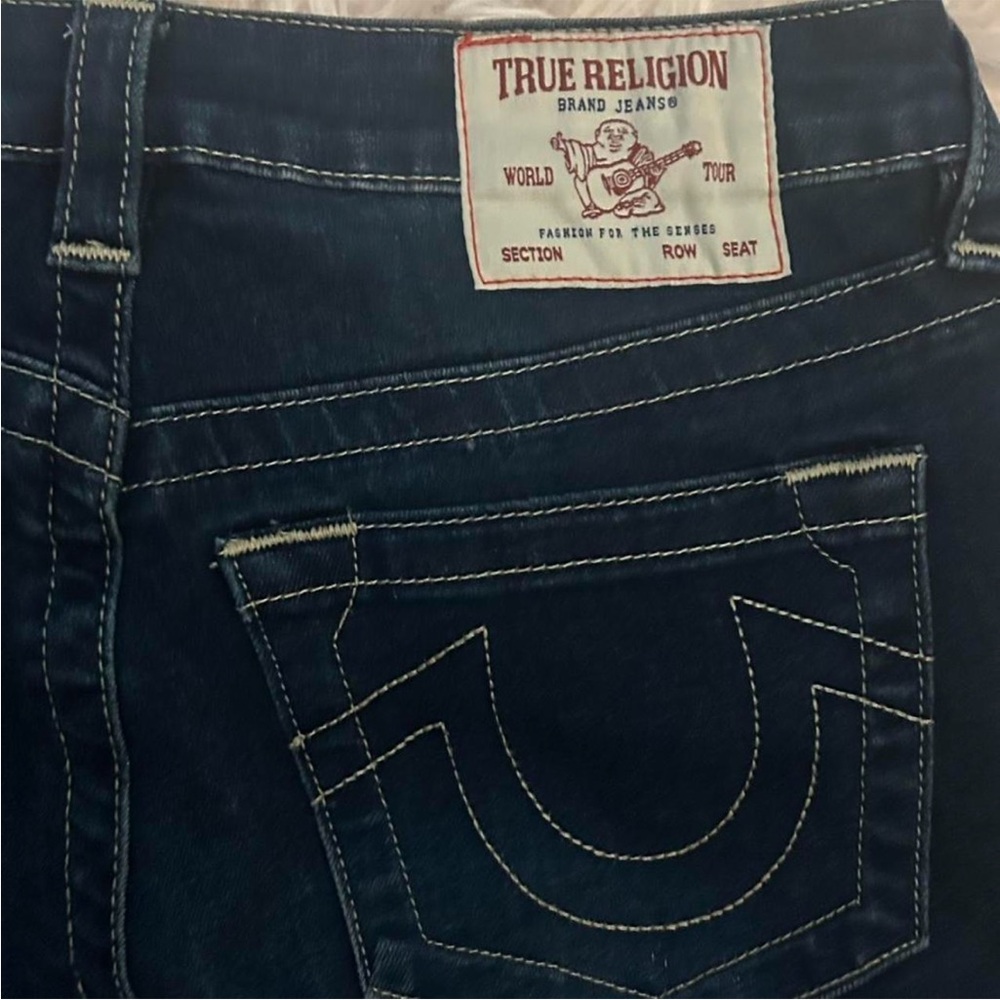 True Religion Women's Indigo Boot Cut Jeans